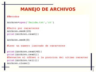 Introduccion a python 3 | PDF