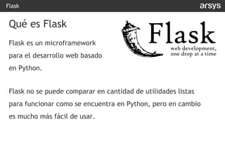 Introduccion a Python para la web | PDF