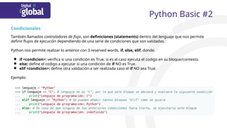 Temas De Python Introduccion a Python & Temas Basicos.pptx
