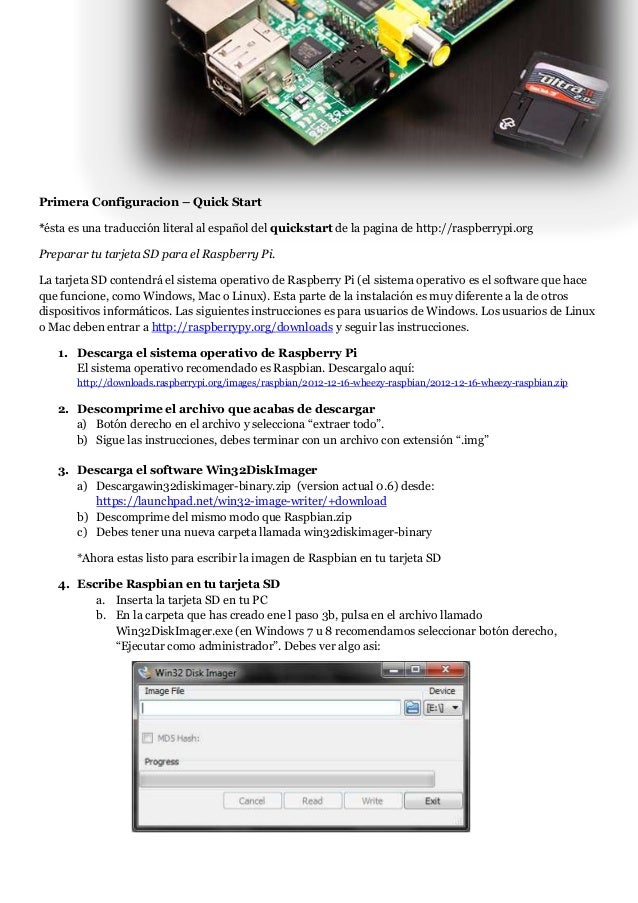 Introducción a Raspberry Pi en ESPAÑOL