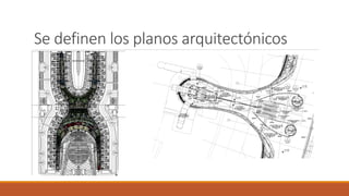 Se definen los planos arquitectónicos
 