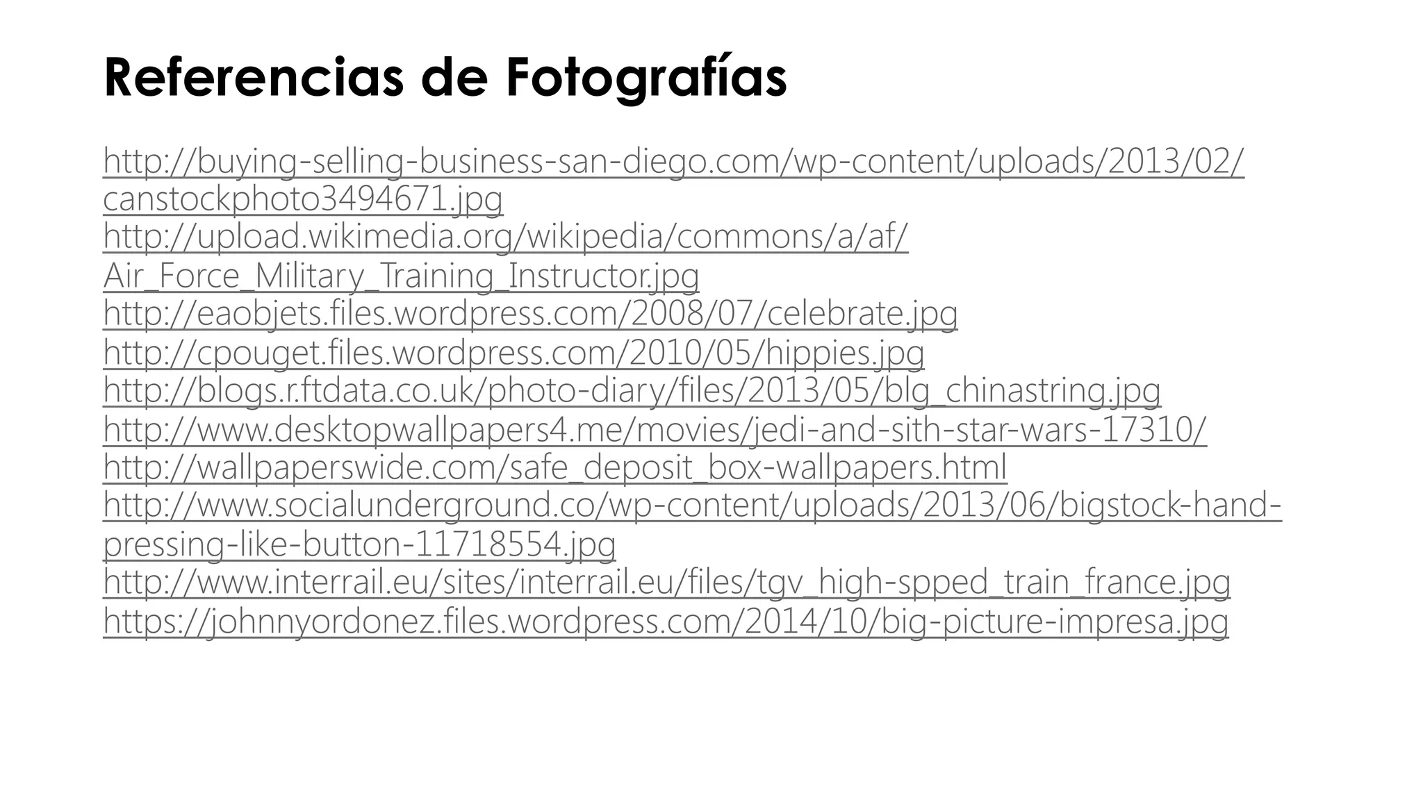 Referencias (continuación) 
En contra de SAFe 
https://kenschwaber.wordpress.com/2013/08/06/unsafe-‐at-‐any-‐speed/ 
http://neilkillick.com/2012/03/21/the-‐horror-‐of-‐the-‐scaled-‐agile-‐framework/ 
Neutrales sobre SAFe 
http://www.infoq.com/articles/agile-‐coaches-‐coach-‐view-‐safe 
http://johnnyordonez.wordpress.com/2014/10/13/los-‐5-‐me-‐gusta-‐y-‐los-‐5-‐no-‐ 
me-‐gusta-‐de-‐safe/ 
Otros relacionados 
http://www.slideshare.net/VersionOne/teaching-‐an-‐elephant-‐to-‐dance 
http://www.slideshare.net/JohnnyDark/lean-‐model-‐for-‐enterprise-‐agile-‐adoption 
http://www.slideshare.net/JohnnyDark/es-‐scrum-‐compatible-‐con-‐tu-‐cultura-‐ 
organizacional 
http://www.slideshare.net/JohnnyDark/from-‐the-‐vision-‐to-‐the-‐working-‐software-‐ 
and-‐back 
 