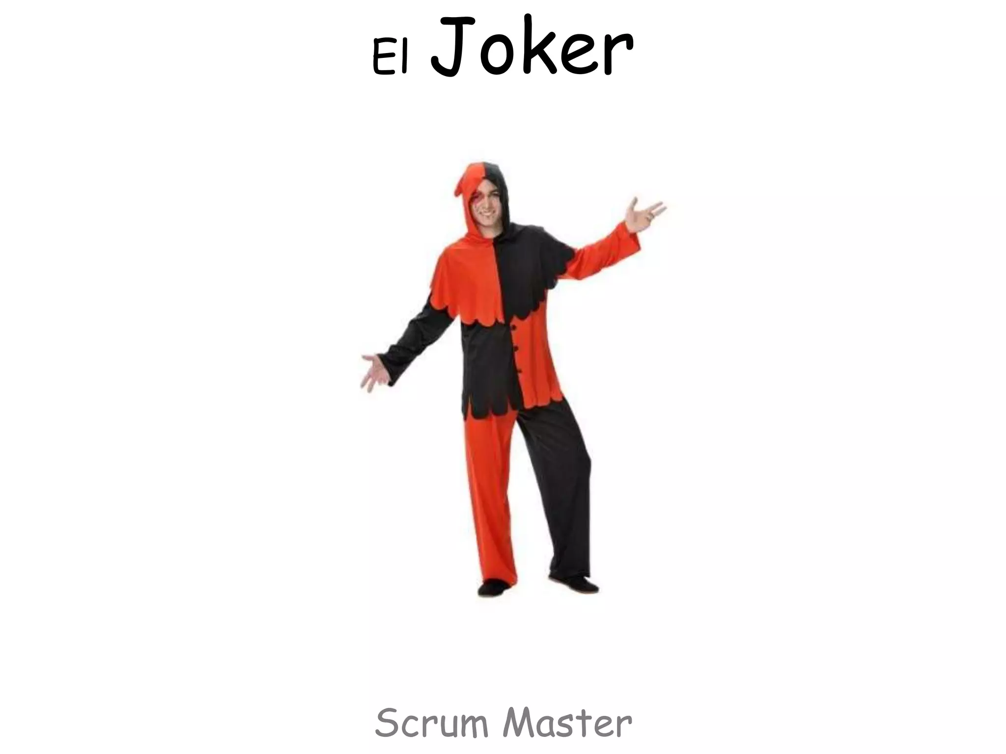El   Joker




Scrum Master
 