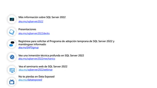 Introduccion a SQL Server 2022 | PPTX