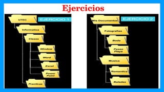 Ejercicios
 