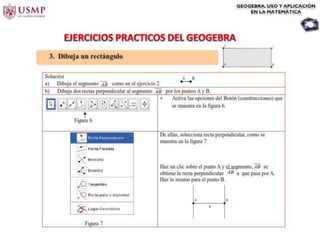 Introduccion del geo gebra en geometria
