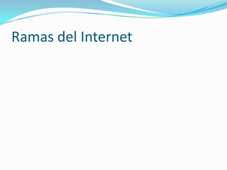 Ramas del Internet