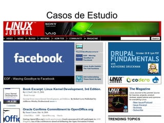 Casos de Estudio
 