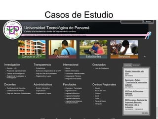 Casos de Estudio
 