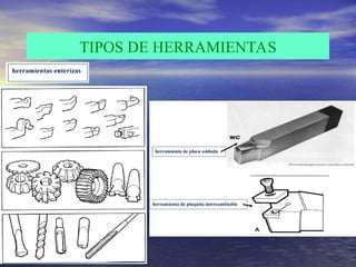 TIPOS DE HERRAMIENTAS
 