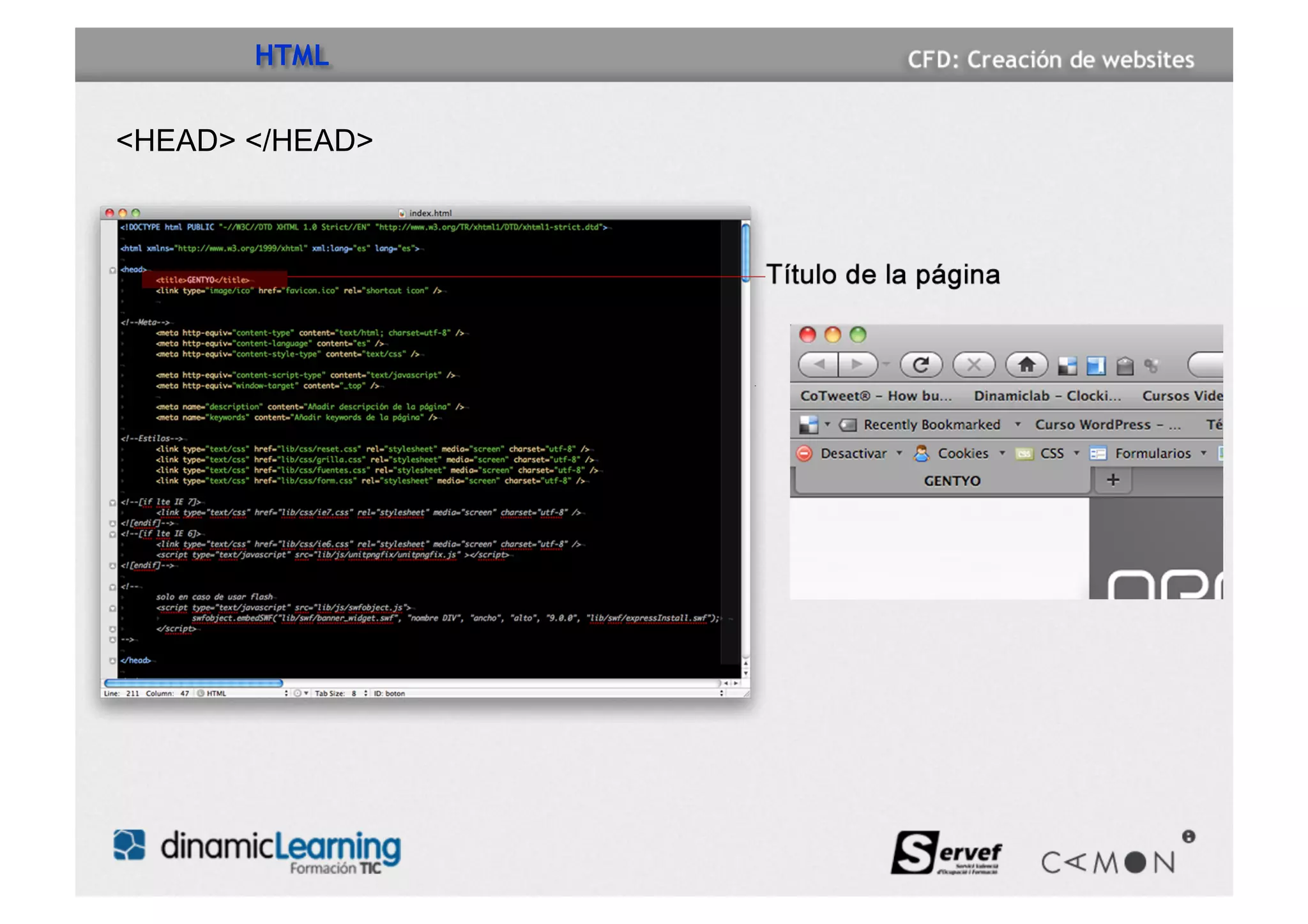 HTML

<HEAD> </HEAD>
 