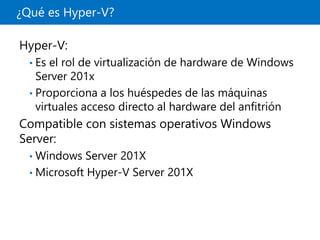 Introduccion hyper v | PDF