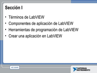 Introduccion Lab View Seis Horas | PPT