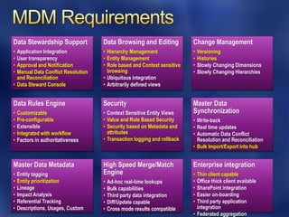 Introduccion a SQL Server Master Data Services | PPT