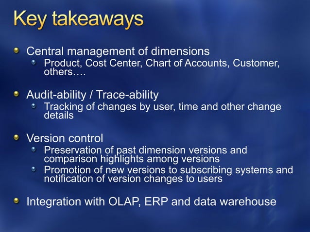 Introduccion a SQL Server Master Data Services | PDF