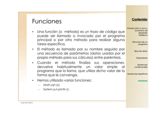 Introduccion programacion en java | PDF