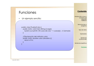 Introduccion programacion en java | PDF