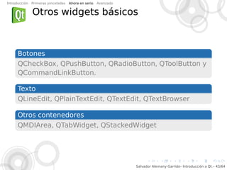 Introducción a Qt | PDF