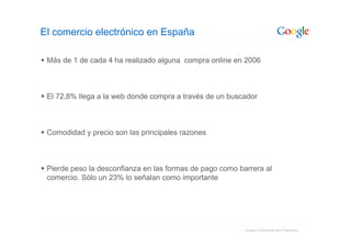 Google: Introduccion Sobre La Publicidad Online