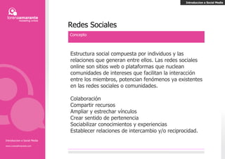 Word of Mouse El Boca a Boca en internet Introducción a Social Media Cuando la información se pone a disposición de otros, se vuelve pública y se viraliza.  Estas calificaciones y opiniones influyen en el proceso de decisión de compra.   Introducción a Social Media www.LorenaAmarante.com 