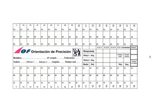24
Orientación de Precisión
 