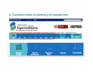 2. Conexión entre el sistema y el mundo real

 