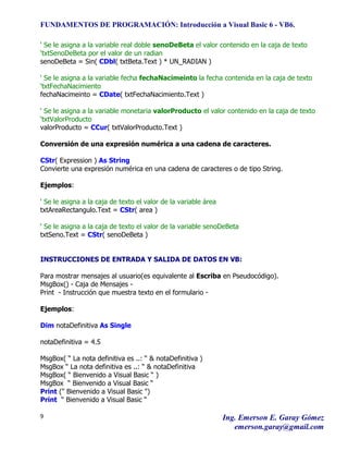 Introduccion a VB6 | PDF
