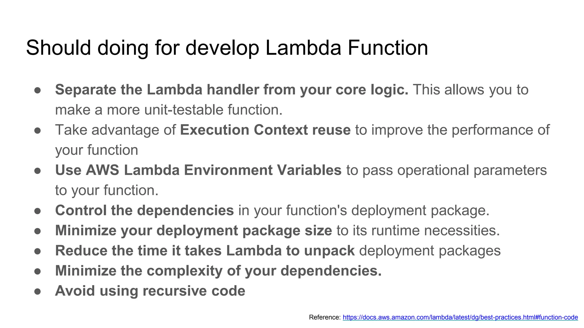 Introduce AWS Lambda for newbie and Non-IT | PPT
