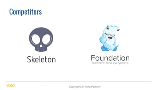 Competitors 
Copyright 2014 eXo Platform 
 