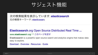 page
サジェスト機能
14
 