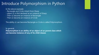 Introduce oop in python | PPT | Free Download
