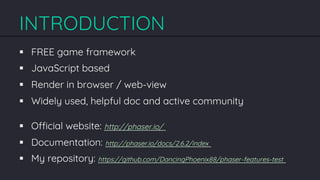 Introduce phaser | PDF