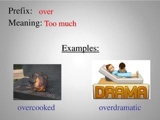 Introduce Prefix and Suffix (Affixes)