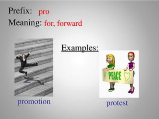 Introduce Prefix and Suffix (Affixes)