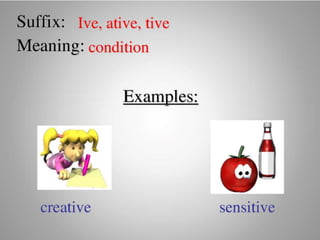 Introduce Prefix and Suffix (Affixes)
