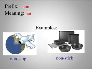 Introduce Prefix and Suffix (Affixes)