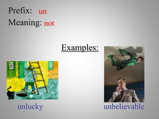 Introduce prefixes suffixes roots affixes power point | PPTX