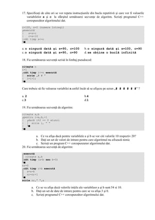 Introducere in informatica | PDF