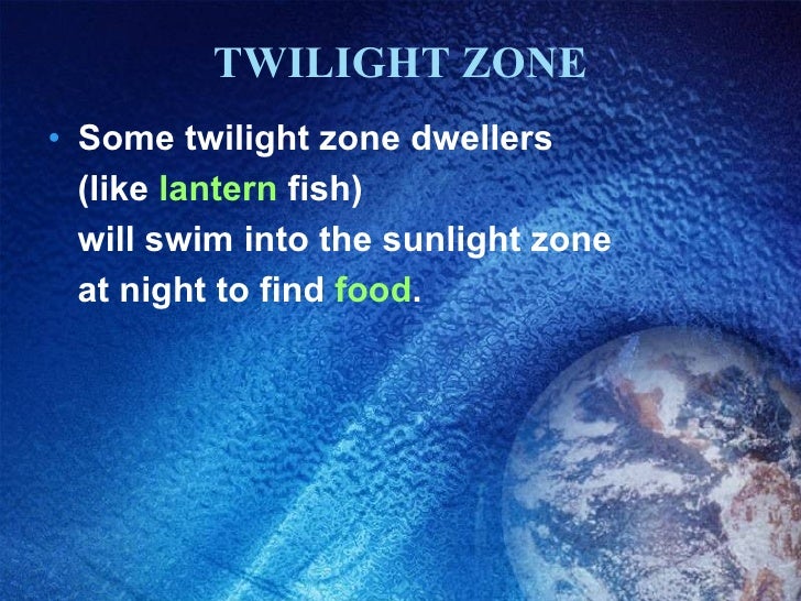 Introduce the Ocean Zones