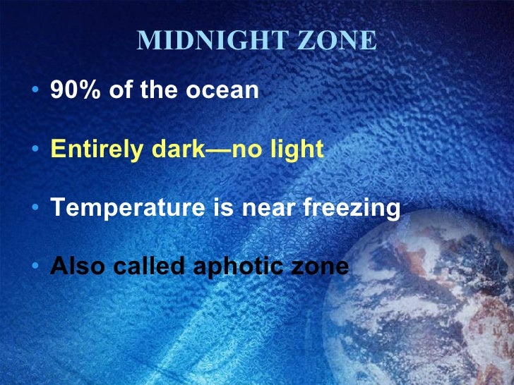 Introduce the Ocean Zones