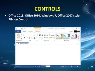 Introduce to Dotnetbar | PPTX