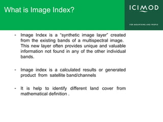 Introduce variable/ Indices using landsat image | PPT