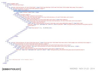 MADRID · NOV 21-22 · 2014
 