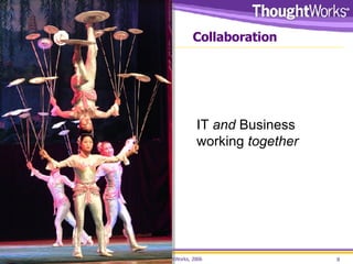 Collaboration IT  and  Business working  together 