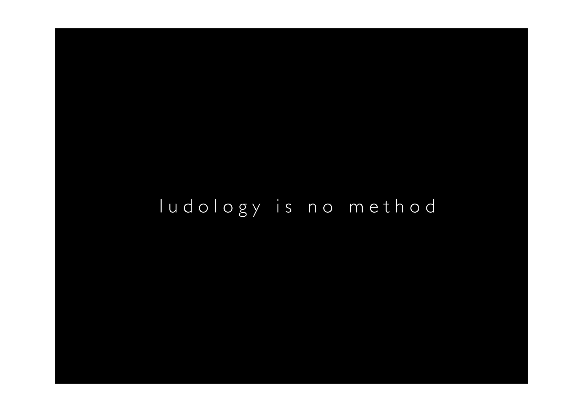 Introducing Applied Ludology: Hands-on Methods for Game Design Research ...