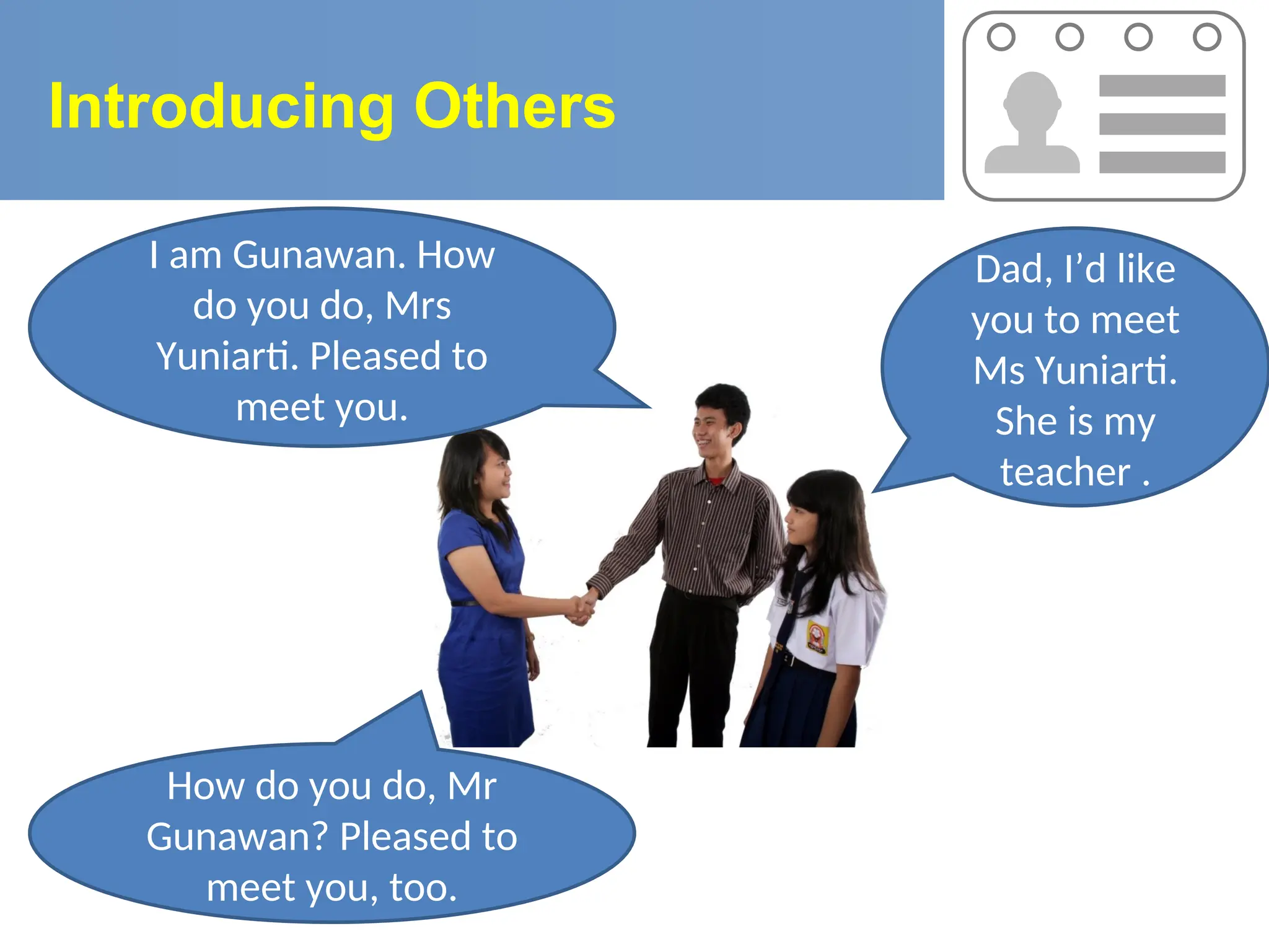 Introducing Each Other Ppt For Young Learner Ppt Free Download