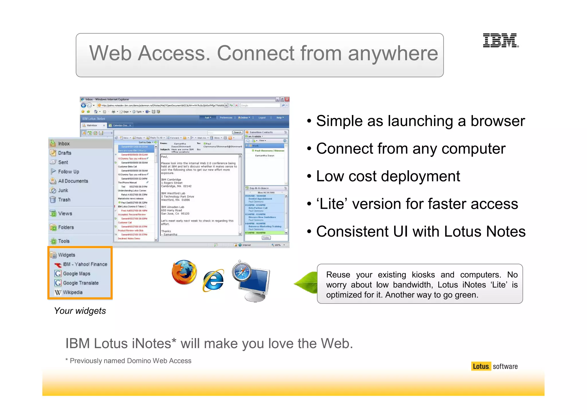 Introducing IBM Lotus Notes and Domino 8.5
