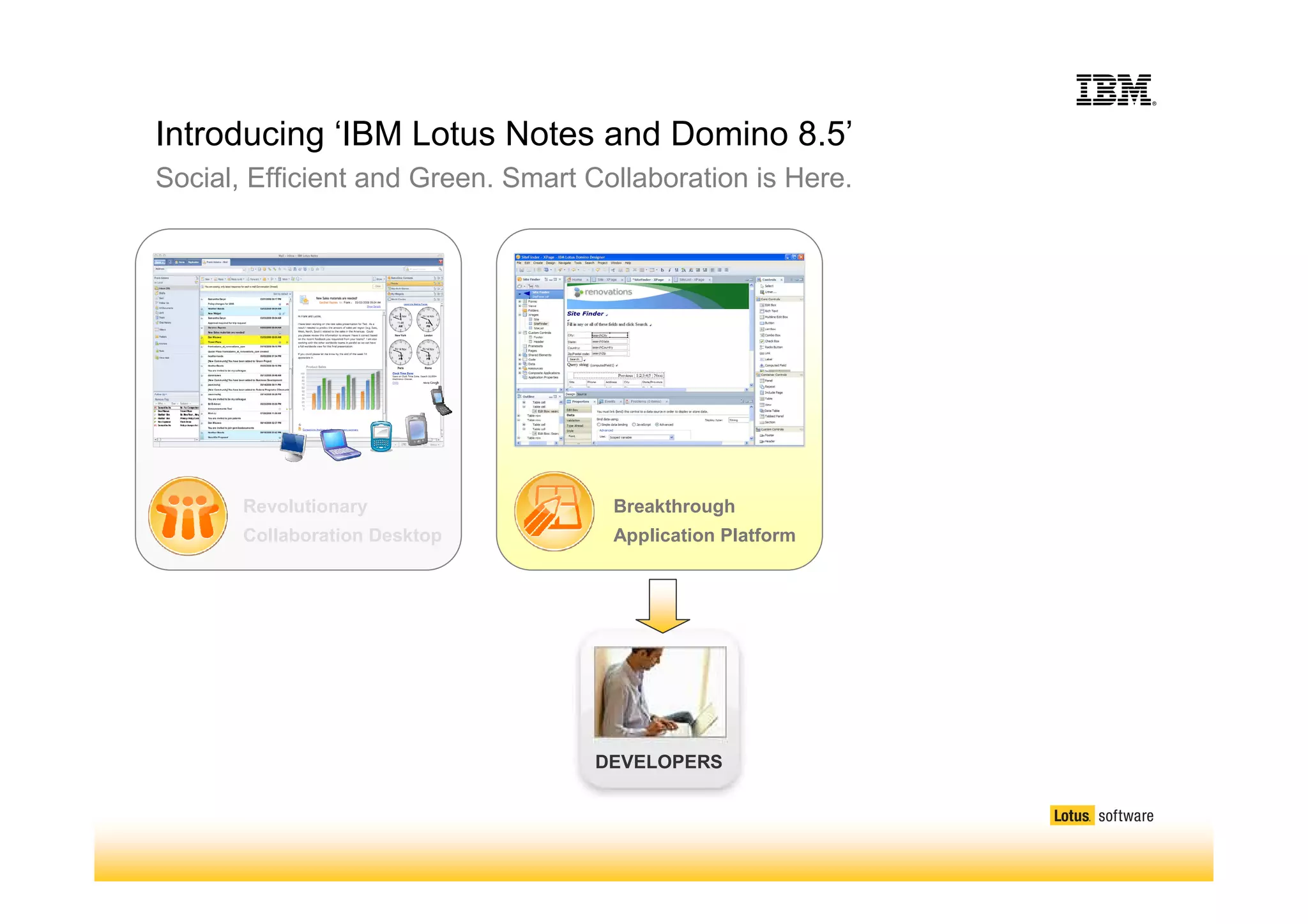Introducing IBM Lotus Notes and Domino 8.5