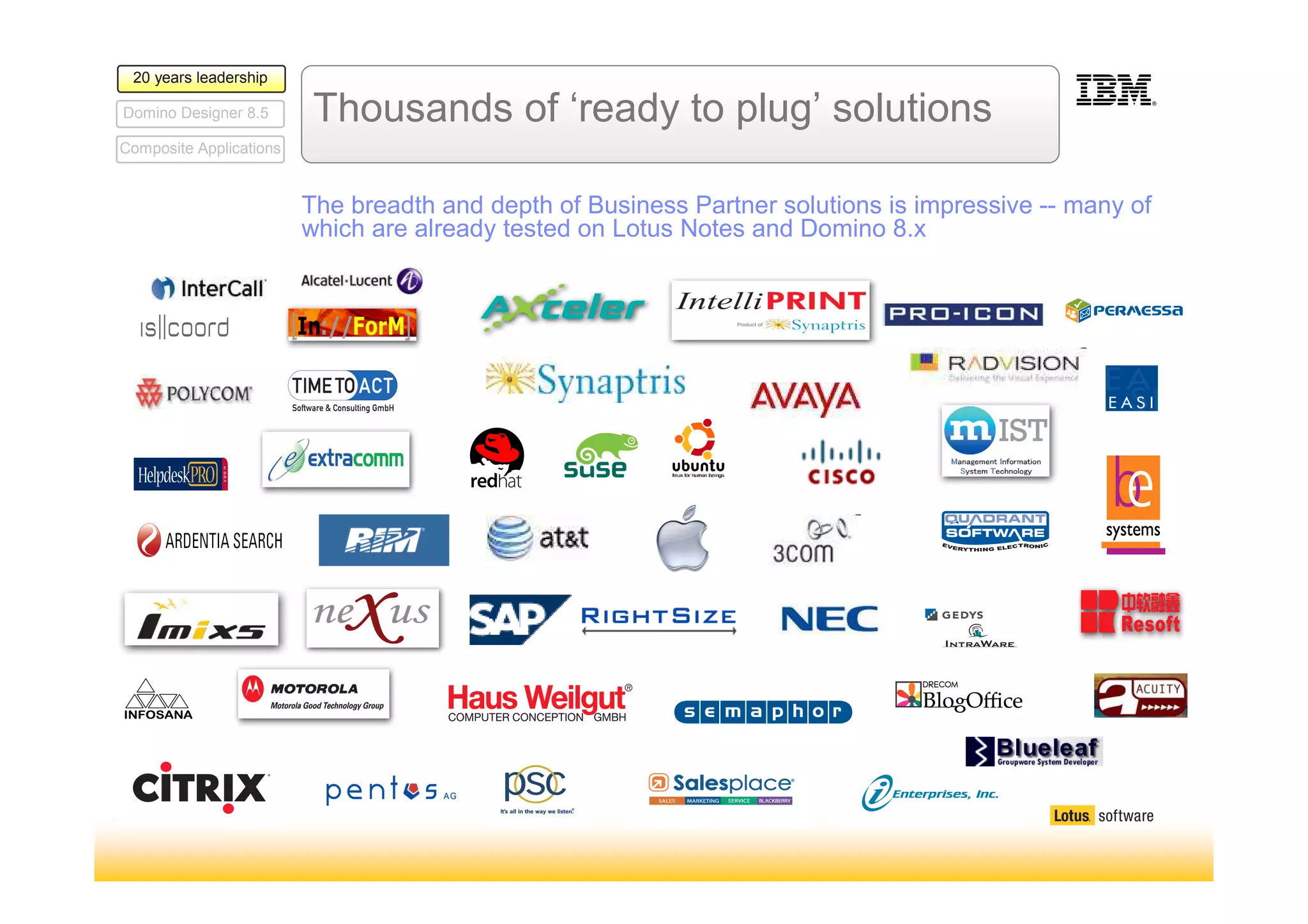 Introducing IBM Lotus Notes and Domino 8.5