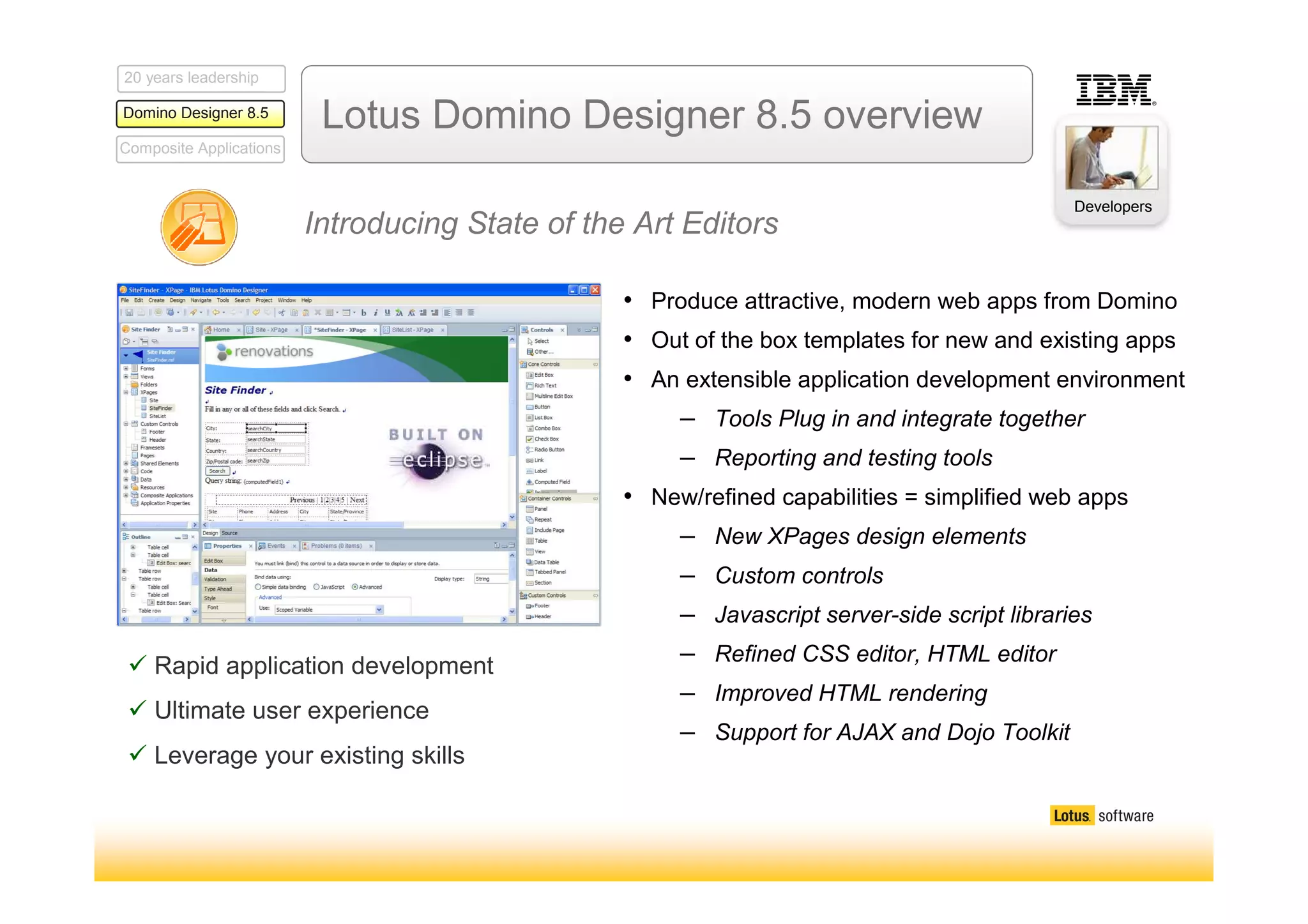 Introducing IBM Lotus Notes and Domino 8.5